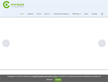 Tablet Screenshot of energypie.it